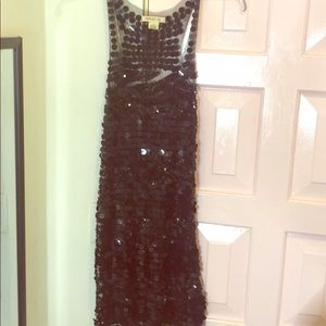 Arden b black sequined dress